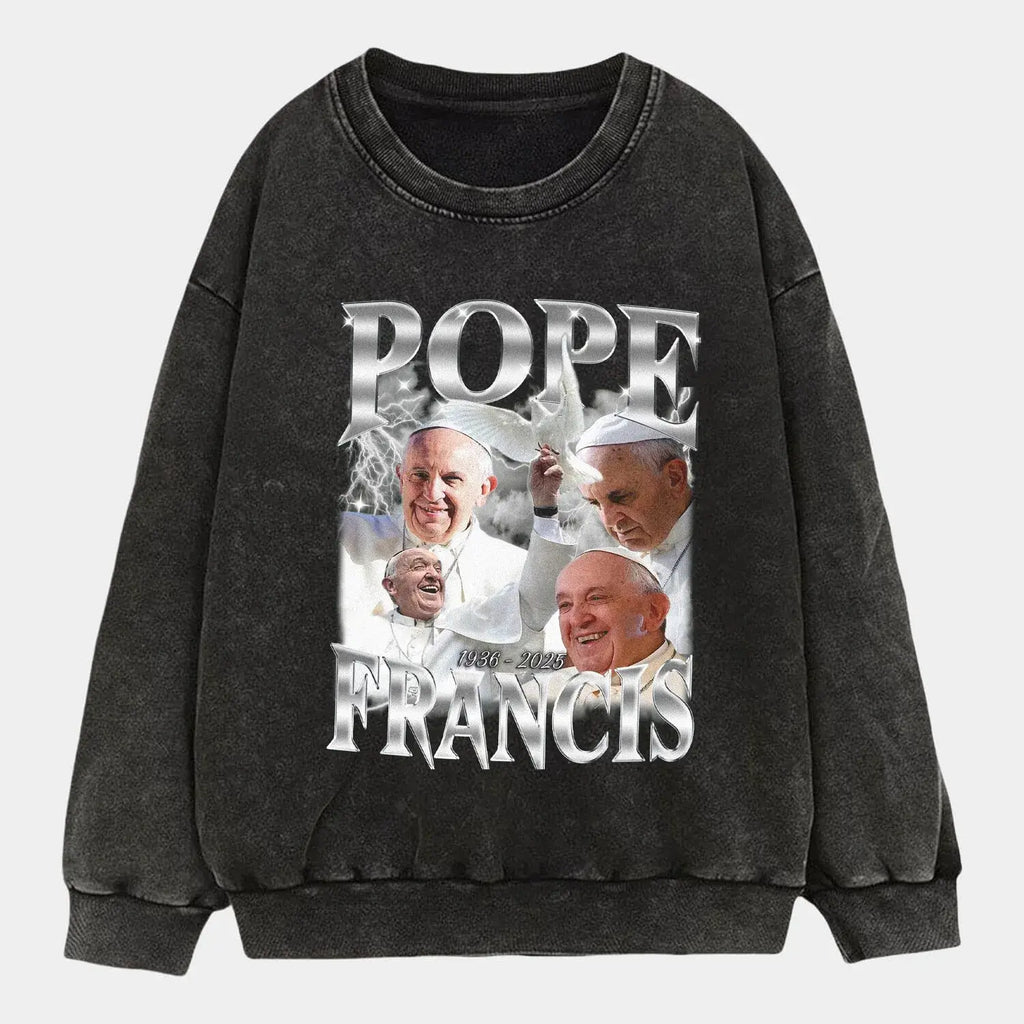 POPE FRANCIS GRAPHIC TEE Hoodie, Sweatshirt | ZylaModa.com (Image 3)