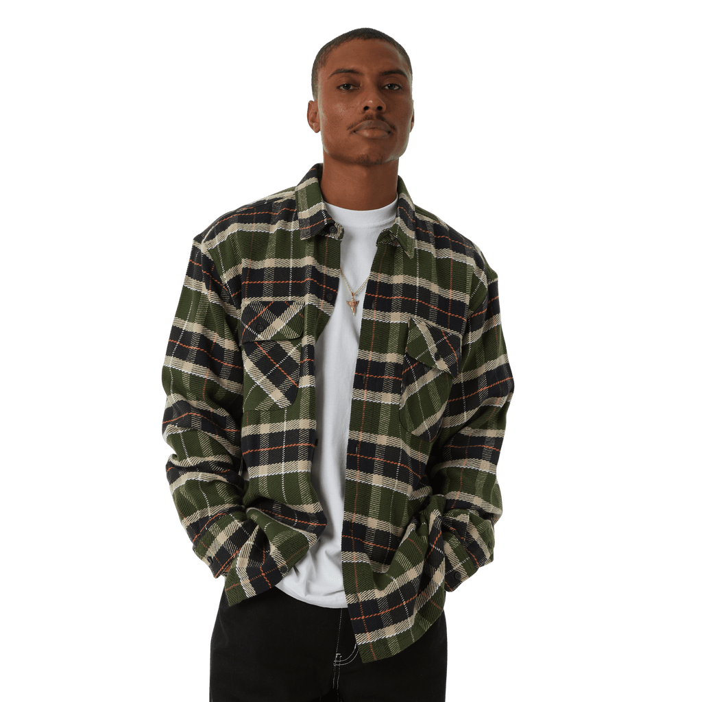 Prescott Flannel Shirt Hoodie, Sweatshirt | ZylaModa.com (Image 4)
