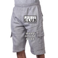 PROCLUB Men's Heavyweight Fleece Cargo Shorts PRO CLUB 6 Pockets Relaxed Fit Sweat Shorts Plain Casual Shorts Hip Hop...
