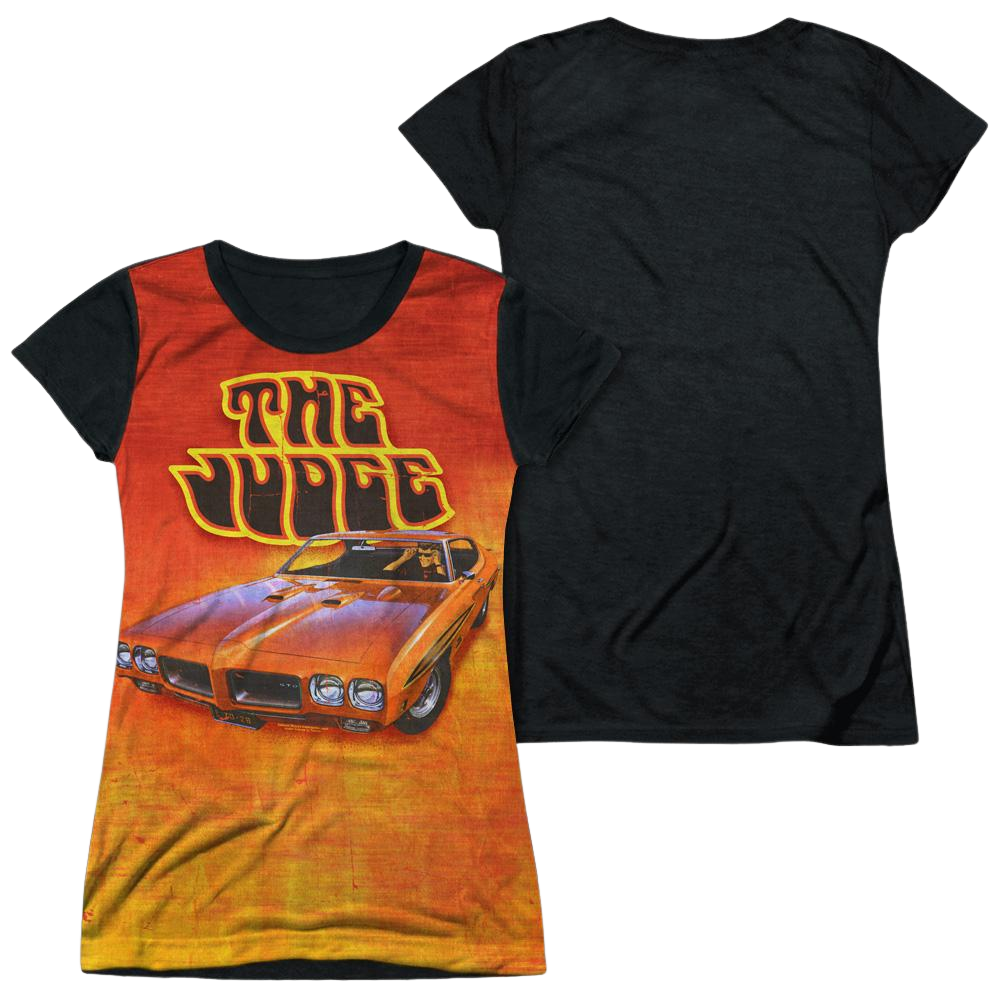Chevrolet The Judge - Juniors Black Back T-Shirt Hoodie, Sweatshirt | ZylaModa.com
