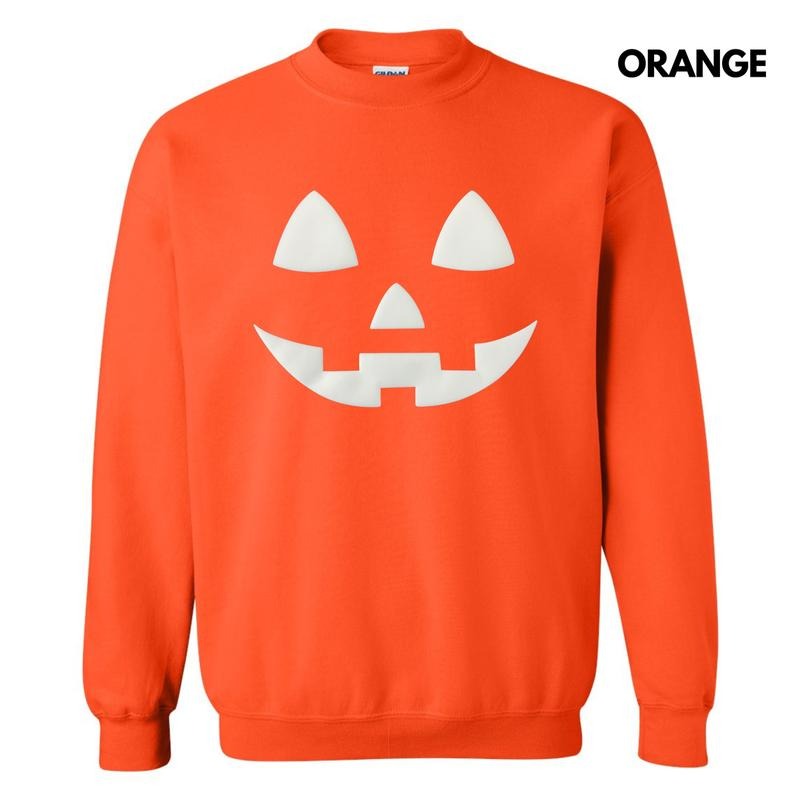 PUFF Jack O Lantern Face Sweatshirt T-Shirts, Hoodie | ZylaModa.com
