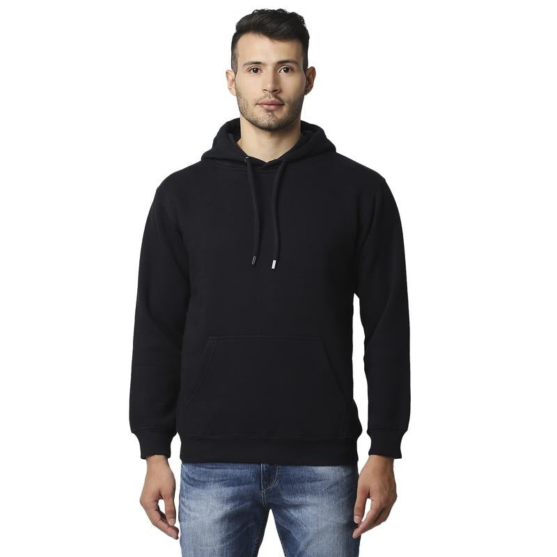 PULLOVER HOOD WITH DRAWSTRINGS by Axism Cotton Fleece Menswear Soft Stylish Loose Plush Sweaters Polyester Ring T-Shirts,...
