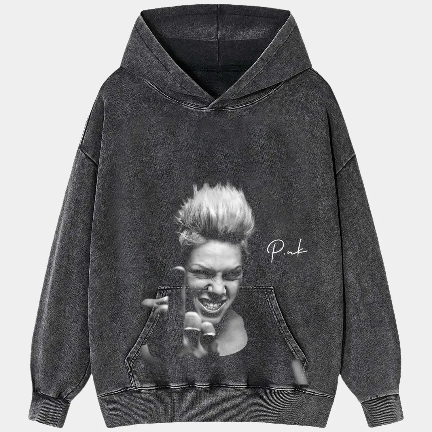 P!nk V2 Tee Hoodie, Sweatshirt | ZylaModa.com (Image 2)