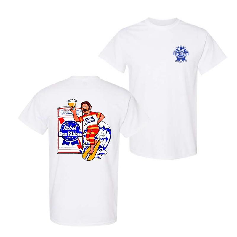Pabst Blue Ribbonn Shirt, Retro Beer Sweatshirt, Drinking PBR Hoodie For Men Women | ZylaModa.com