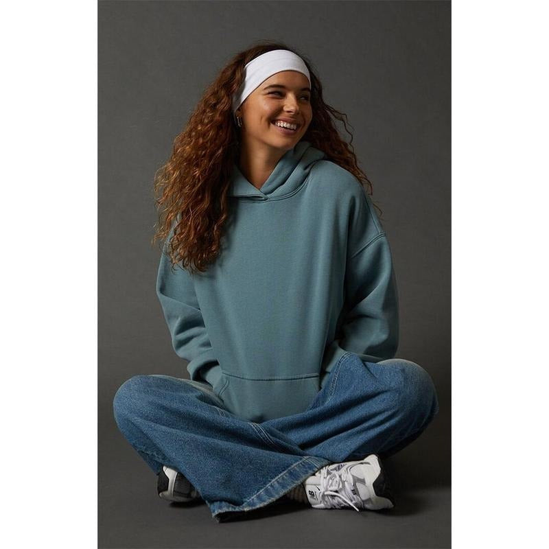 Pacsun Women's Core Washed Pullover Hoodie T-Shirts, Sweatshirt | ZylaModa.com