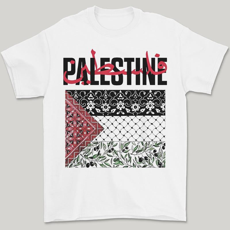 Palestine Tees, Free Palestine TShirt, Palestine Flag Crewneck Hoodie, Sweatshirt | ZylaModa.com