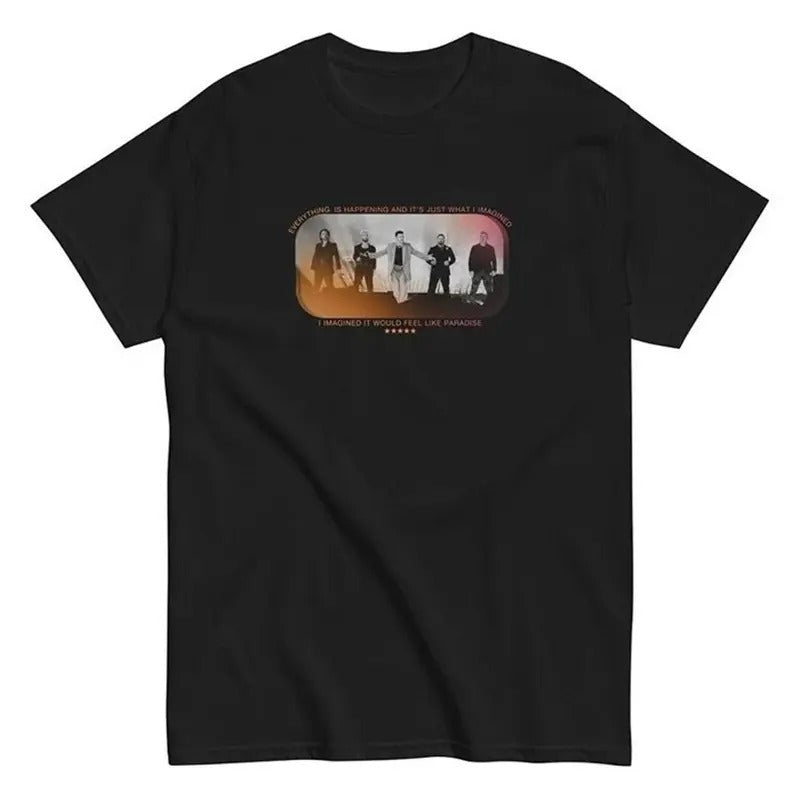 Paradise Justin NSYNC Shirt, NSYNC Boyband 2024, Justin Timberlake Tour 2024 Unisex Full Size Hoodie, Sweatshirt