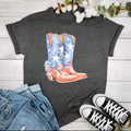 Patriotic Boots Graphic Tee Hoodie, Sweatshirt | ZylaModa.com