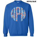 Patriotic Leopard Monogram Sweatshirt 'NLB' T-Shirts, Hoodie | ZylaModa.com