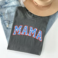 Patriotic Mama, Stars and Stripes, 4th of July Tshirt, Women's Crew Neck, Crewneck Hoodie, Sweatshirt | ZylaModa.com