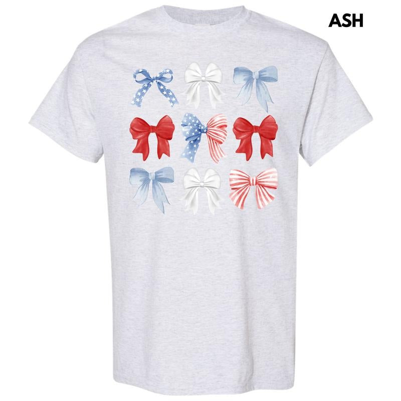 Patriotic Ribbon Collage Gildan Short Sleeve T-Shirt 'NLB' Hoodie, Sweatshirt | ZylaModa.com