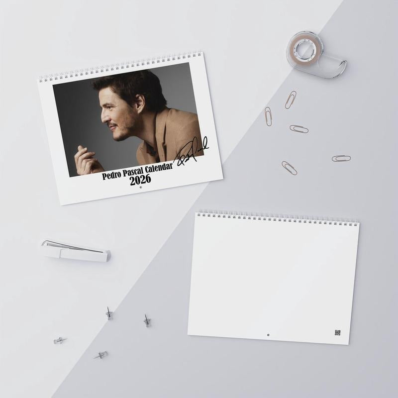 Pedro Pascal 2026 Wall Calendar, Celebrity Calendar, Pedro Pascal Gift, Funny Gift for Friend T-Shirts, Hoodie, Sweatshirt