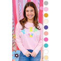Peeps Sequin Easter Graphic Long Sleeve T-Shirt Hoodie, Sweatshirt | ZylaModa.com