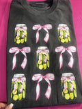 Pickle Coquette Comfort Colors T-Shirt Hoodie, Sweatshirt | ZylaModa.com