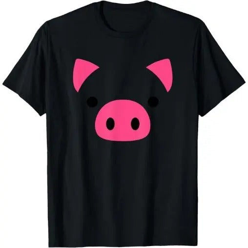 Pig Face Costume Funny Halloween T-Shirt Hoodie, Sweatshirt | ZylaModa.com