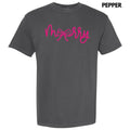 Pink Merry Bow PUFF Comfort Colors T-Shirt Hoodie, Sweatshirt | ZylaModa.com