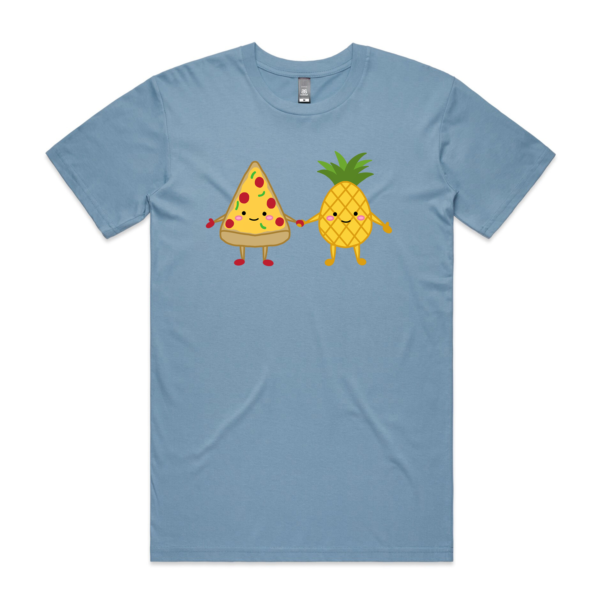Pizza and Pineapple Tee Hoodie, Sweatshirt | ZylaModa.com (Image 1)