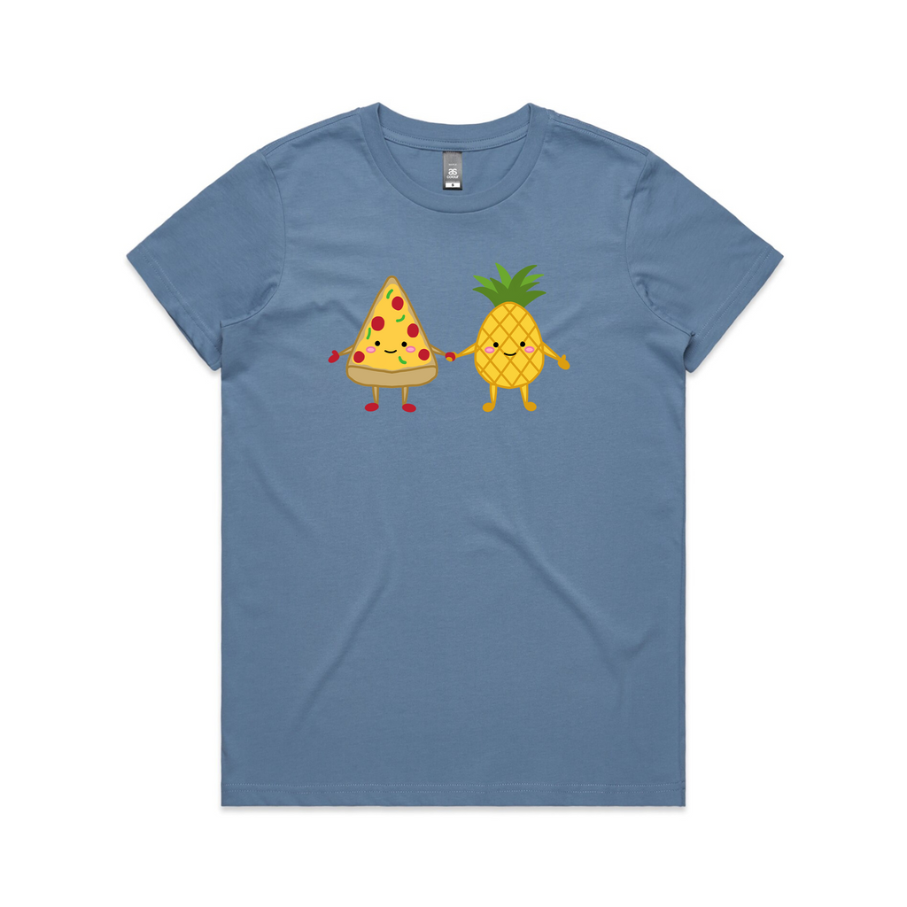 Pizza and Pineapple Tee Hoodie, Sweatshirt | ZylaModa.com (Image 3)