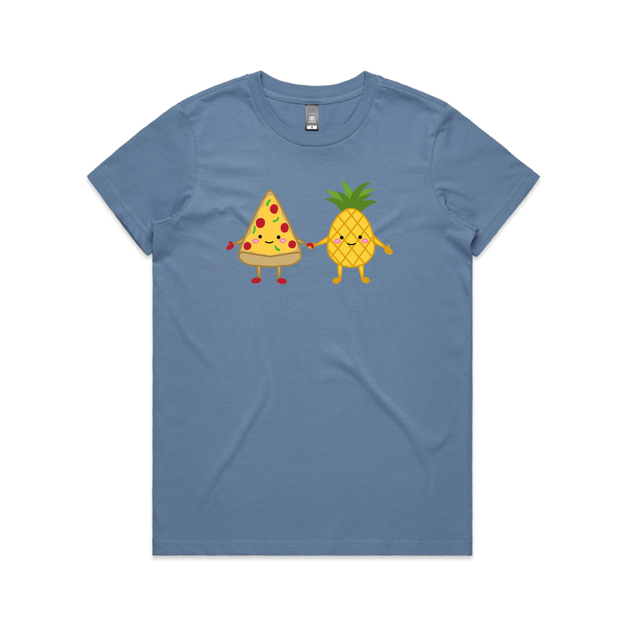 Pizza and Pineapple Tee Hoodie, Sweatshirt | ZylaModa.com (Image 3)