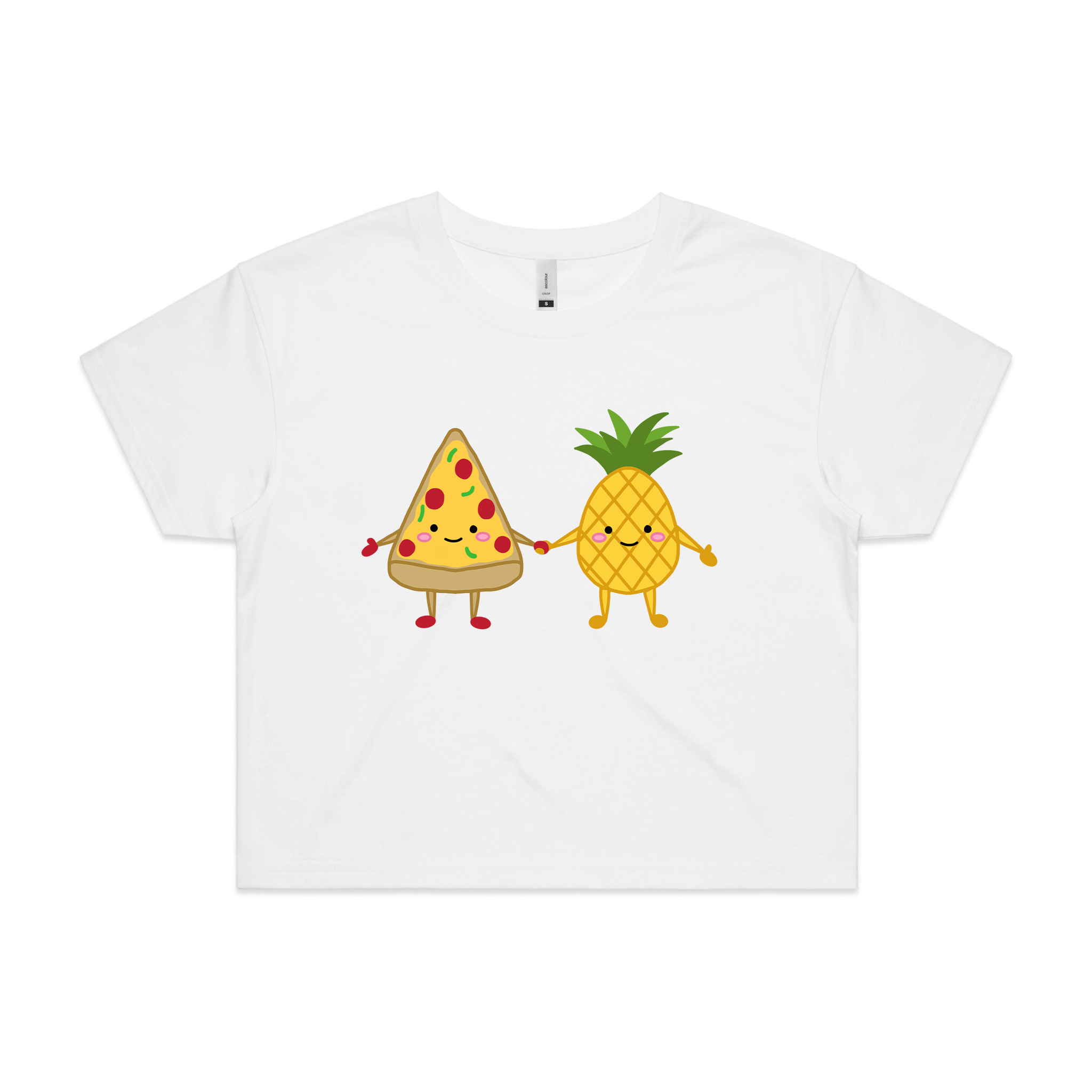 Pizza and Pineapple Tee Hoodie, Sweatshirt | ZylaModa.com (Image 5)