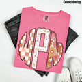 Plain Girly Halloween Monogram Comfort Colors T-Shirt 'NLB' Hoodie, Sweatshirt | ZylaModa.com