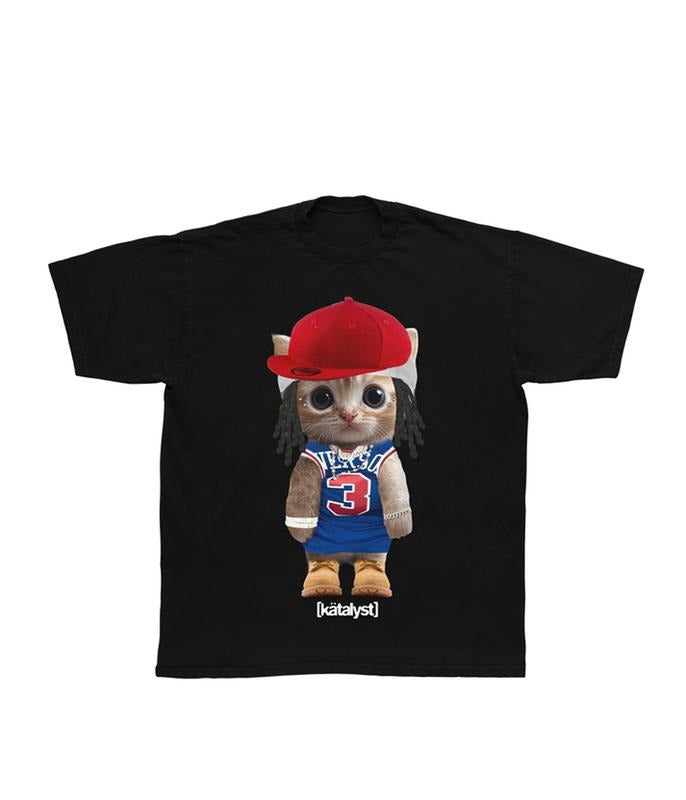 Playb0ii Kitty Shirt, Graphic Tee for Edgy Street Style Hoodie, Sweatshirt | ZylaModa.com