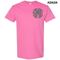 Pocket Size - Black Checkered Monogram Gildan Short Sleeve T-Shirt 'NLB' Hoodie, Sweatshirt | ZylaModa.com