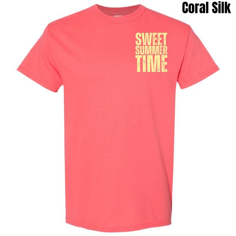 Pocket Size - Sweet Summer Time Gildan Short Sleeve T-Shirt 'NLB' Hoodie, Sweatshirt | ZylaModa.com