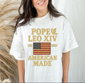 Pope Leo XIV First American Pope Retro Tshirt Hoodie, Sweatshirt | ZylaModa.com