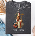 Pope Leo XIV Shirt, New Pope Shirt, American Pope Shirt, Faith Shirt Hoodie, Sweatshirt | ZylaModa.com