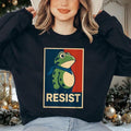 Portland Frog Protest T-Shirt, Anti ICE Sweatshirt, FDT Shirt, Resistance Tee, I Stand With Frog Shirt, No Kings Day...