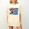 Pregnancy 4th of July Red White And Due Funny Raccoon Shirt,American Mama 4th July Pregnancy Announcement Tee,Pregnancy...