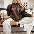 Premium  Aesthetic Christian Sweatshirt, God is Good All The Time Hoodie, Christian Gifts For Her, Trendy God Shirt,...