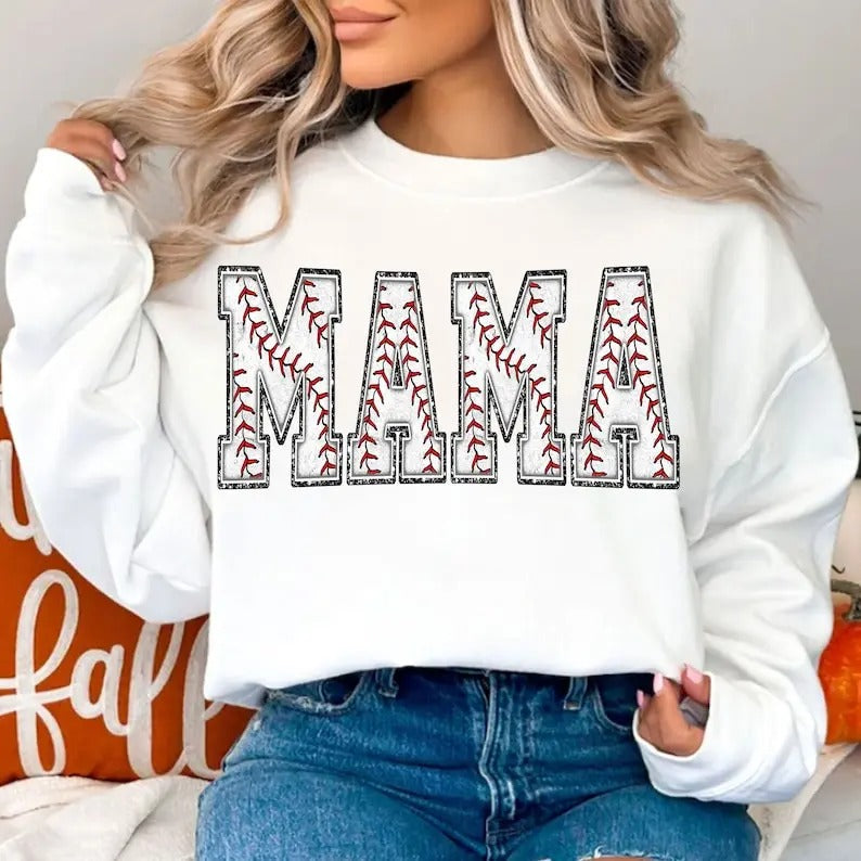 Premium  Baseball Mama , Mama, Baseball , Baseball Mama, Baseball Mama Shirt Hoodie, Sweatshirt | ZylaModa.com