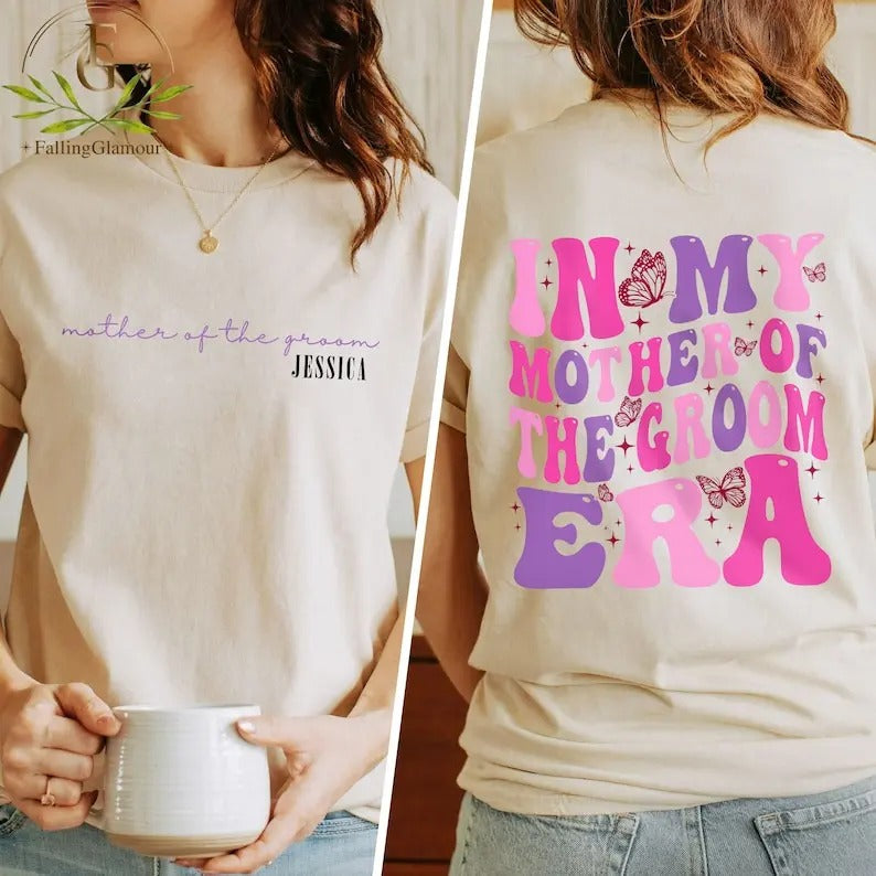 Premium  Mother Of The Groom Shirt, Mother Sweatshirt, Bridal Party Gift, Bridesmaid Gift, Bachelorette Shirt, Wedding...