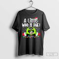 Premium A Little Who Is Due Pregnancy Christmas Announcement T-Shirts, Hoodie, Sweatshirt | ZylaModa.com