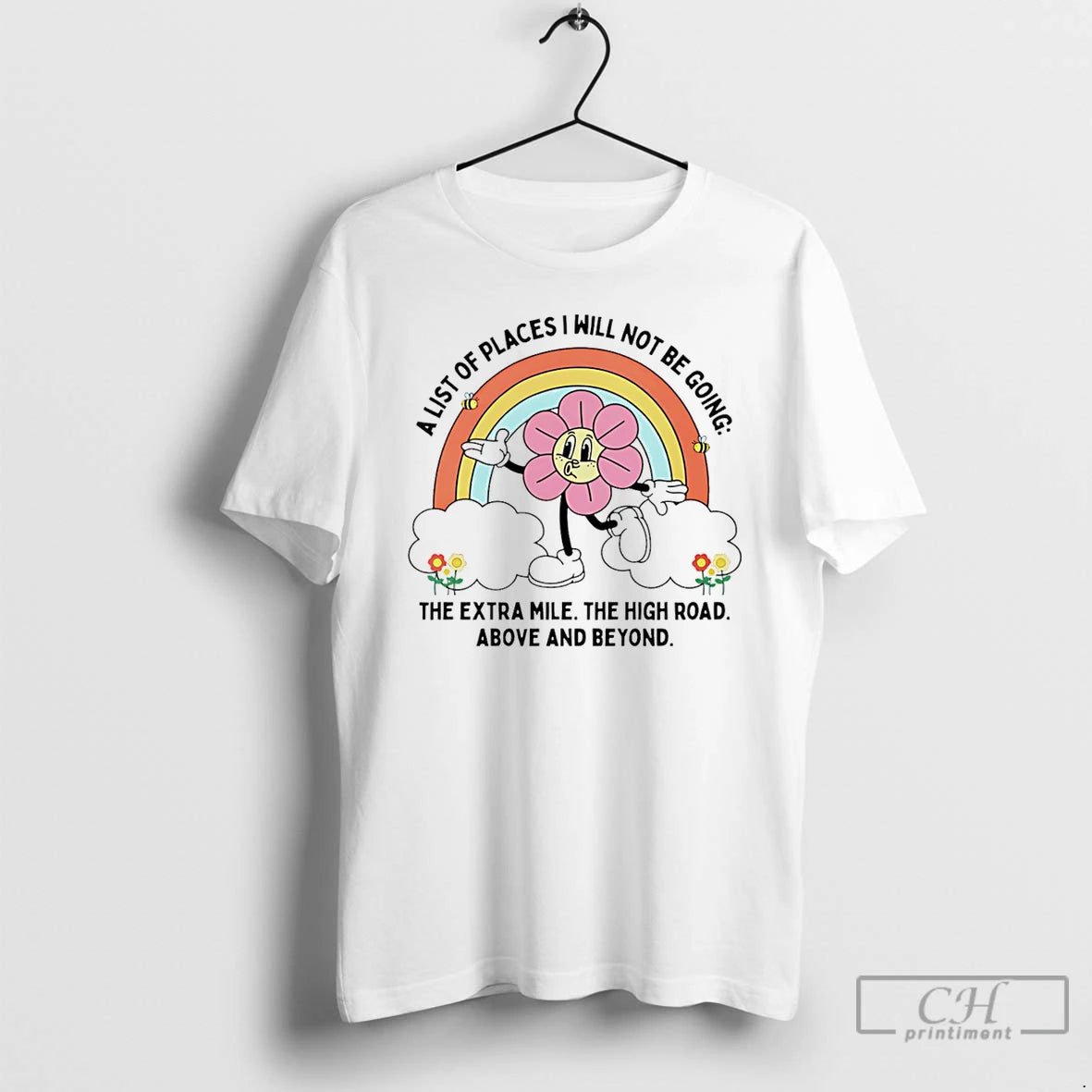 Premium A List Of Places I Will Not Be Going The Extra Mile The High T-Shirts, Hoodie, Sweatshirt | ZylaModa.com