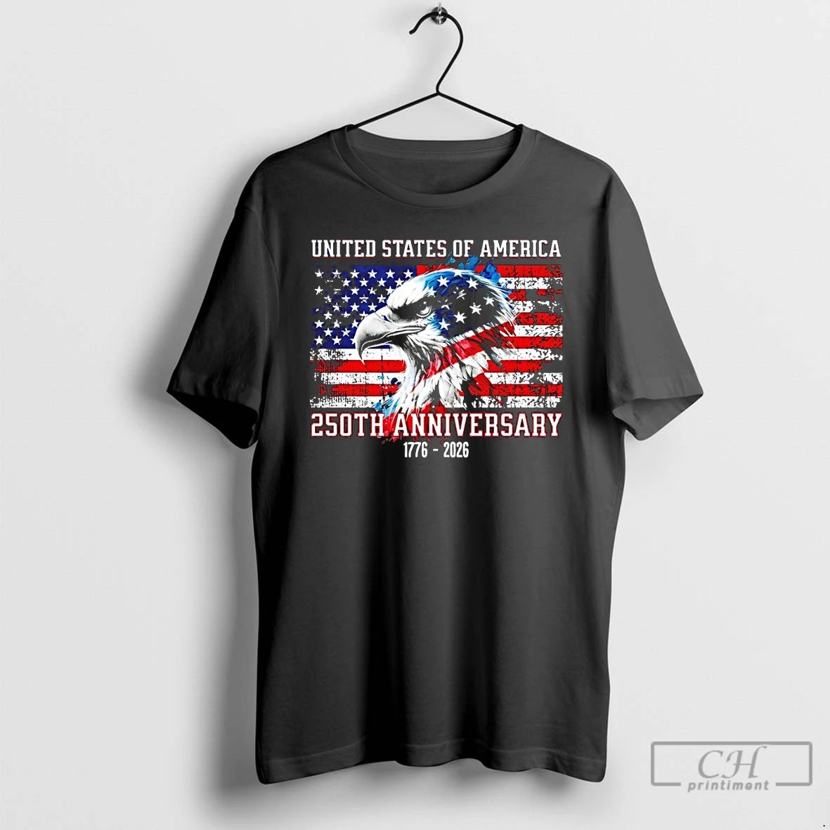 Premium American Independence 1776 2026 Patriotic Eagle 250th Anniversary Flag T-Shirts, Hoodie, Sweatshirt | ZylaModa.com