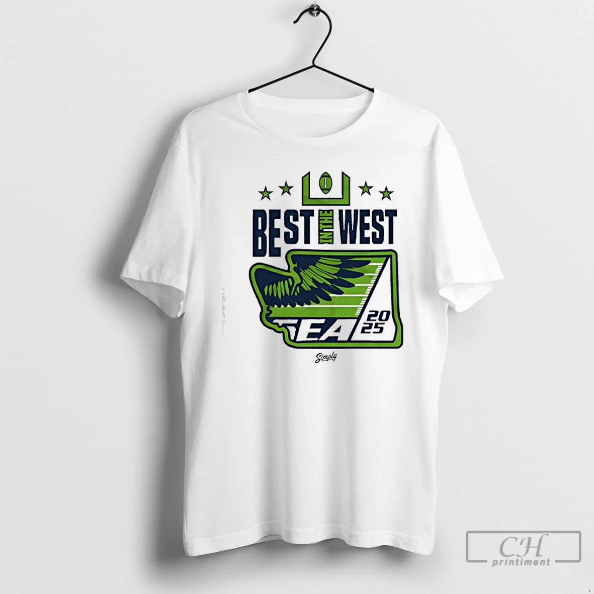 Premium Best In The West 2025 Seattle Football T-Shirts, Hoodie, Sweatshirt | ZylaModa.com