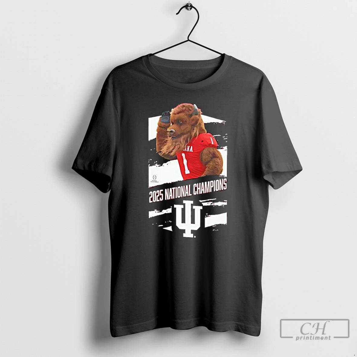 Premium Bison Mascot Hoosiers Football 2025 National Champions T-Shirts, Hoodie, Sweatshirt | ZylaModa.com