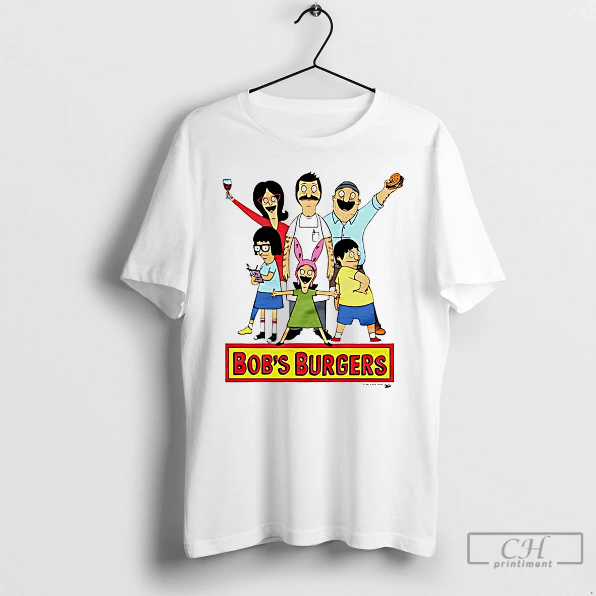Premium Bobs Burgers Bob Linda Tina Gene And Louise Cartoon T-Shirts, Hoodie, Sweatshirt | ZylaModa.com