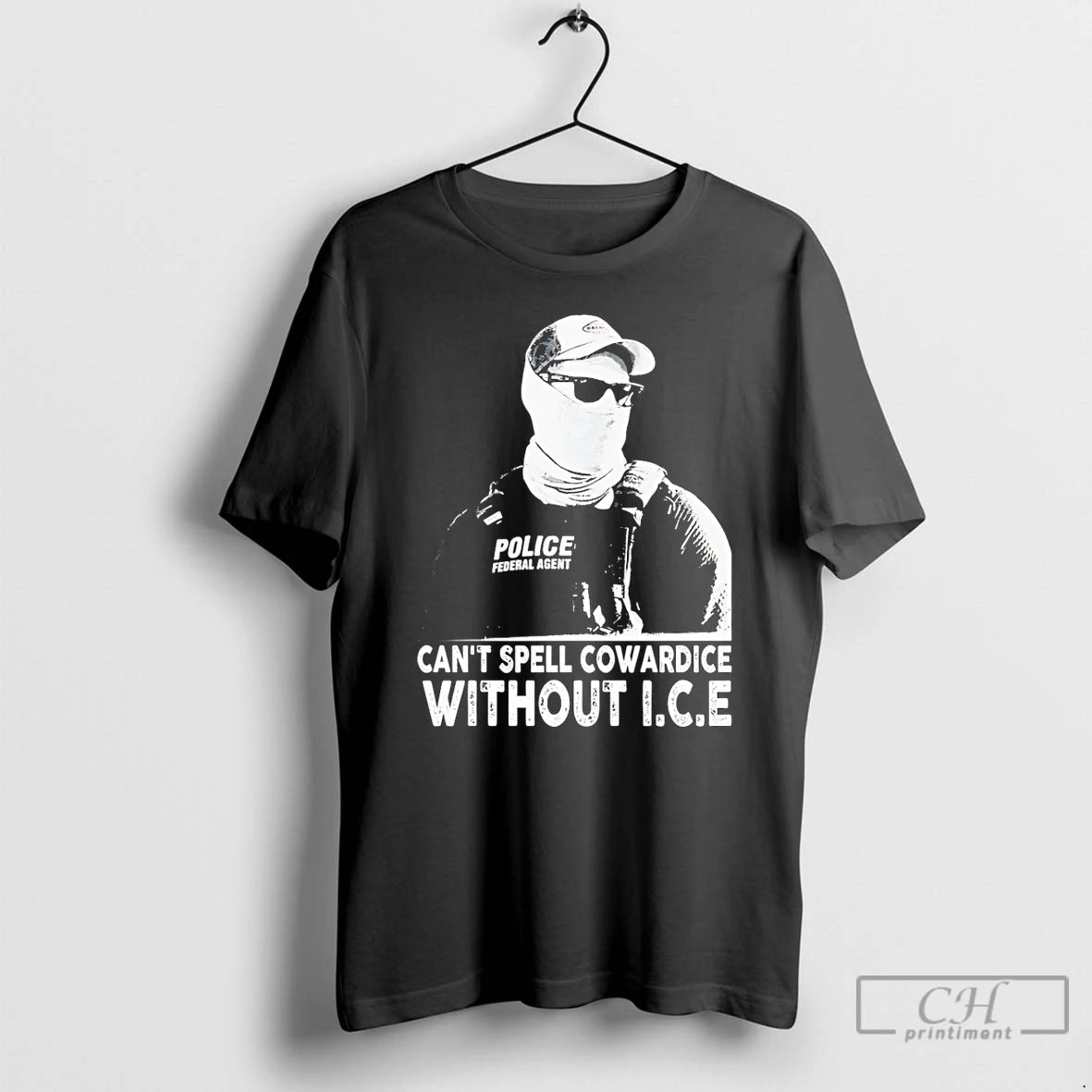 Premium Can Spell Cowardice Without Ice Anti Trump Resistance Social Justice T-Shirts, Hoodie, Sweatshirt | ZylaModa.com
