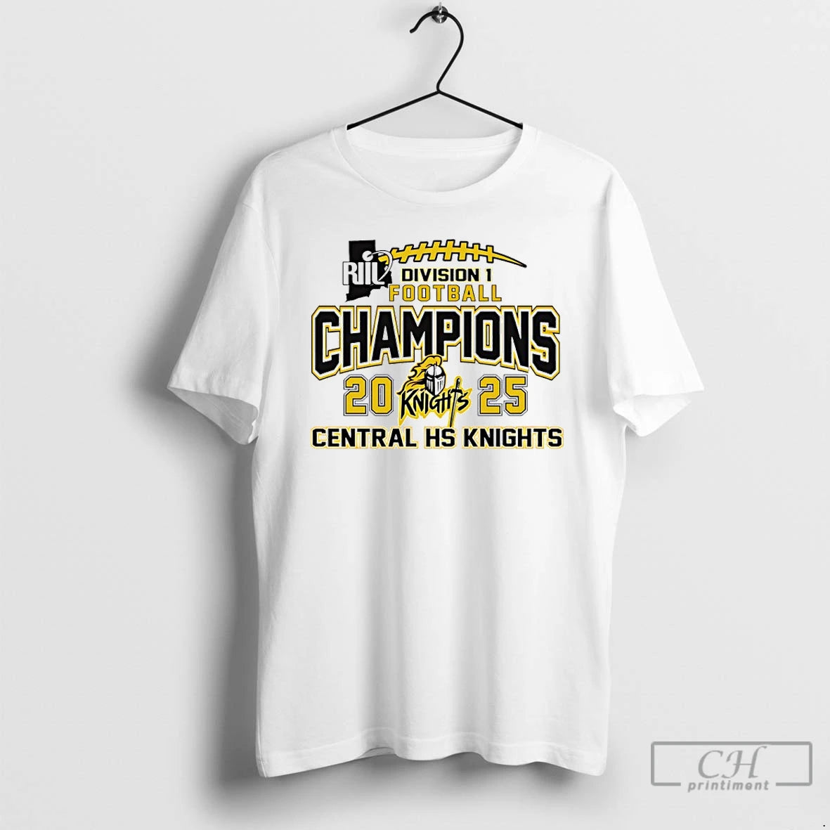 Premium Central Hs Knights 2025 Riil Football Champions Division 1 T-Shirts, Hoodie, Sweatshirt | ZylaModa.com