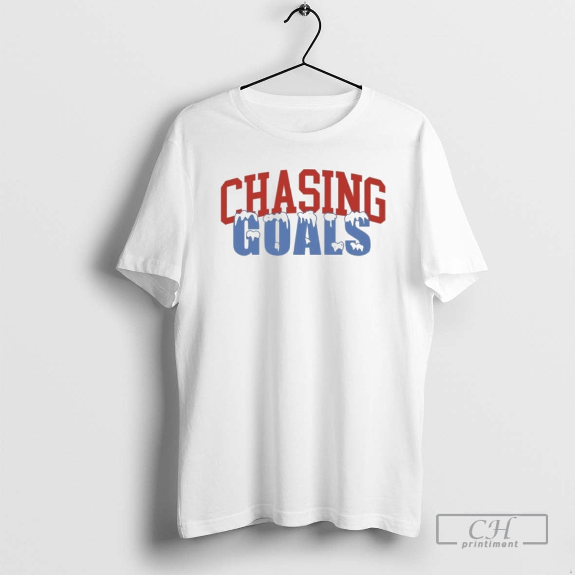 Premium Chasing Goals Ice Shirt Sweater Hoodie, Sweatshirt | ZylaModa.com