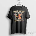 Premium Christmas Reindeer Drink Wine Corks Are For Quitters T-Shirts, Hoodie, Sweatshirt | ZylaModa.com