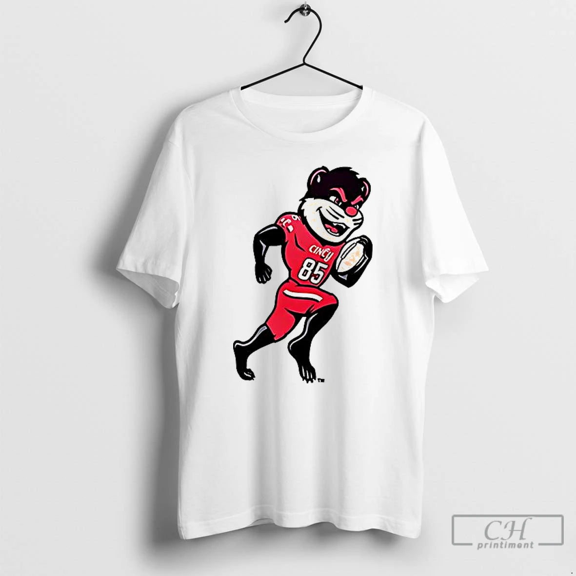 Premium Cincinnati Bearcats Bearcat Playing Football T-Shirts, Hoodie, Sweatshirt | ZylaModa.com