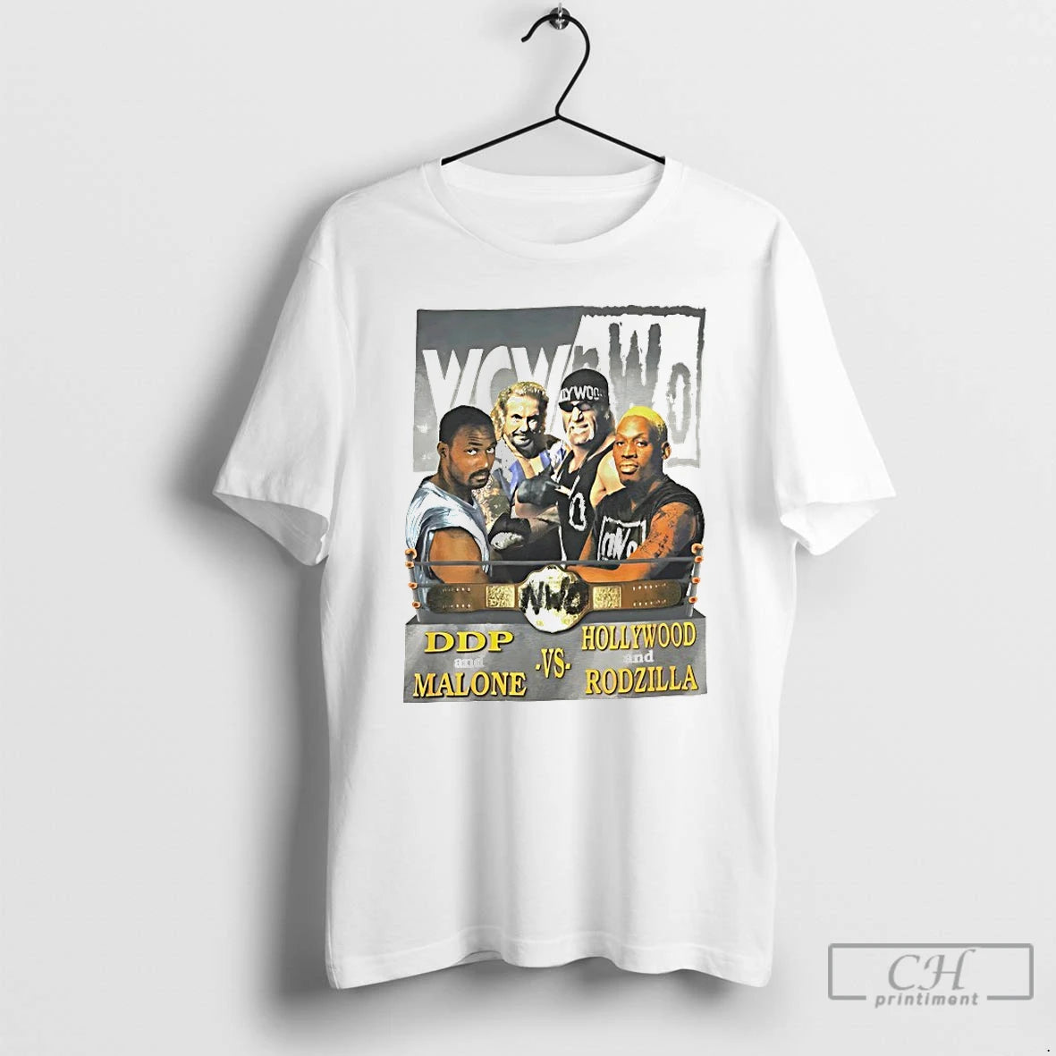 Premium Ddp Karl Malone Hollywood Hogan And Dennis Rodman Wcw Nwo T-Shirts, Hoodie, Sweatshirt | ZylaModa.com