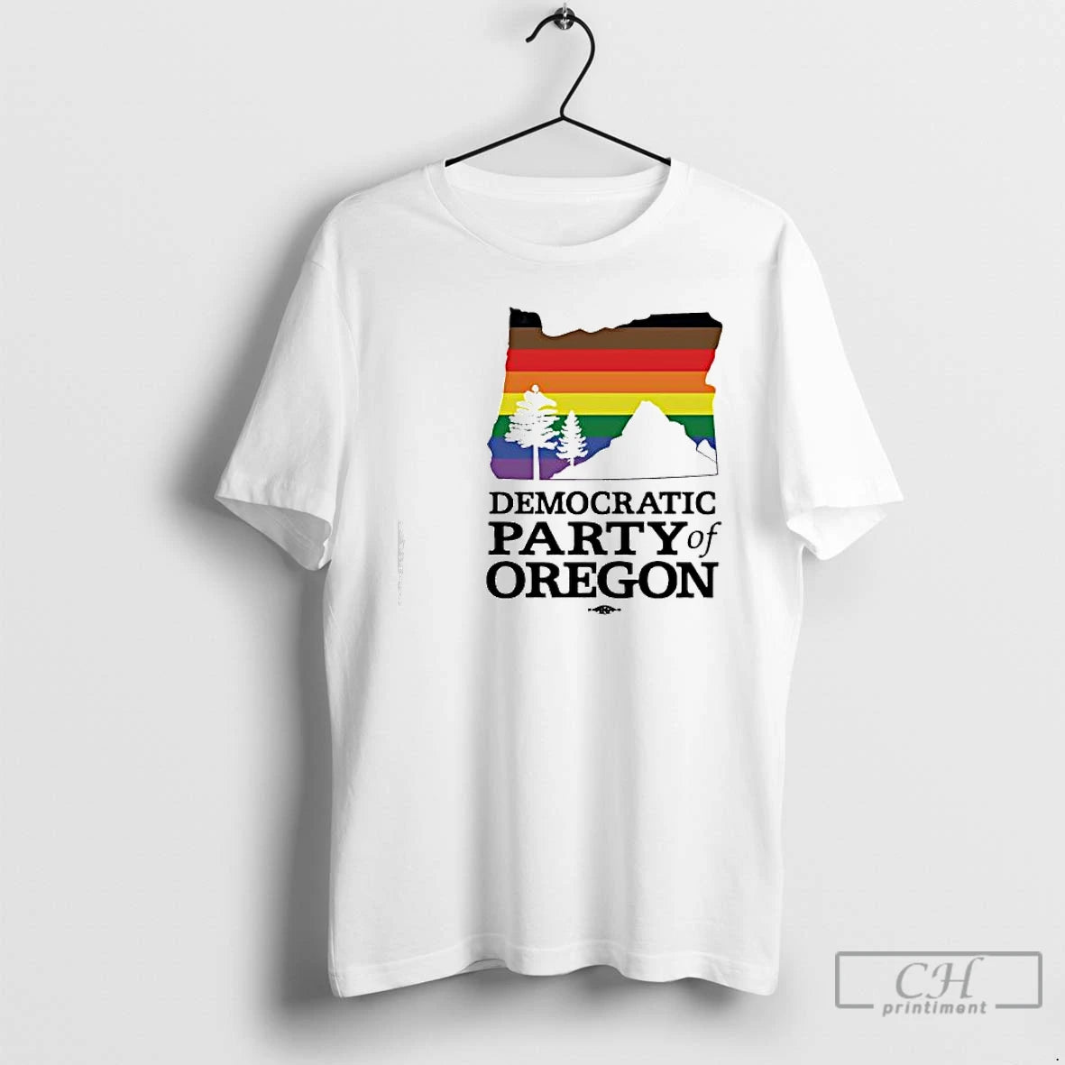 Premium Democratic Party Of Oregon Pride Graphic T-Shirts, Hoodie, Sweatshirt | ZylaModa.com