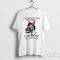 Premium Donkey I Rolled My Eyes So Hard I Checked Out My Own Ass T-Shirts, Hoodie, Sweatshirt | ZylaModa.com