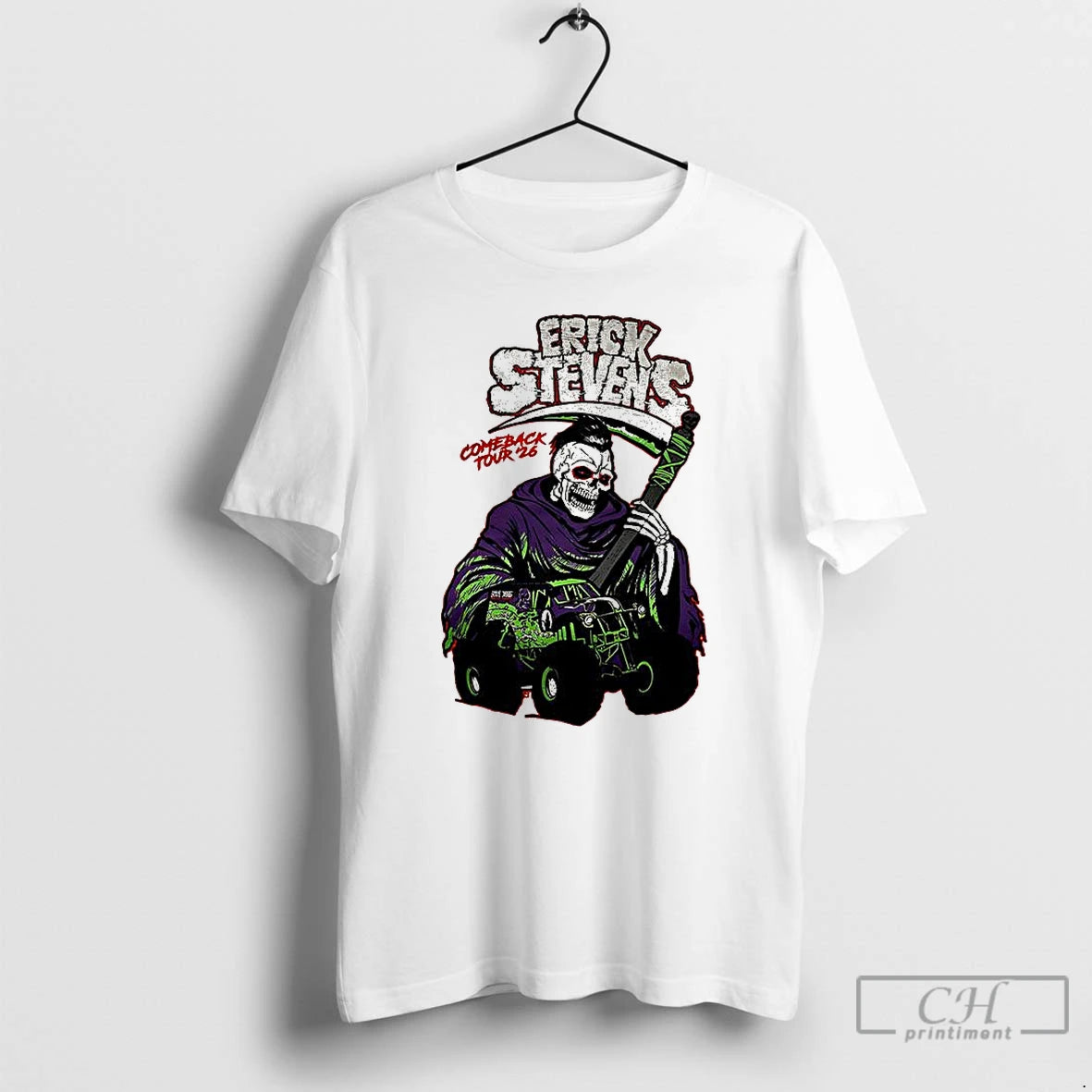 Premium Erick Stevens Comeback Tour 2026 T-Shirts, Hoodie, Sweatshirt | ZylaModa.com